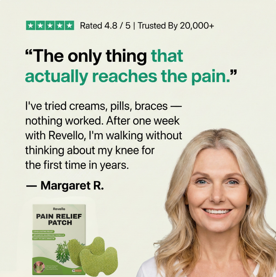 Revello Knee Pain Relief Patches
